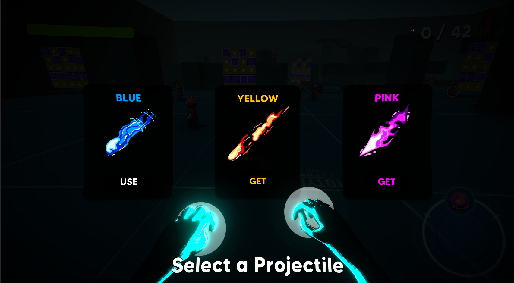 Projectile Select